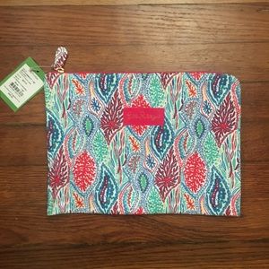 Lilly Pulitzer NTW Let Minnow Large Zipper Pouch